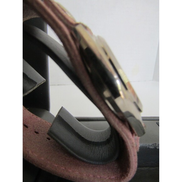 Dickies Quartz Watch Vintage Pink Suede Leather Band With Box Papers Tag Womens - Picture 5 of 8